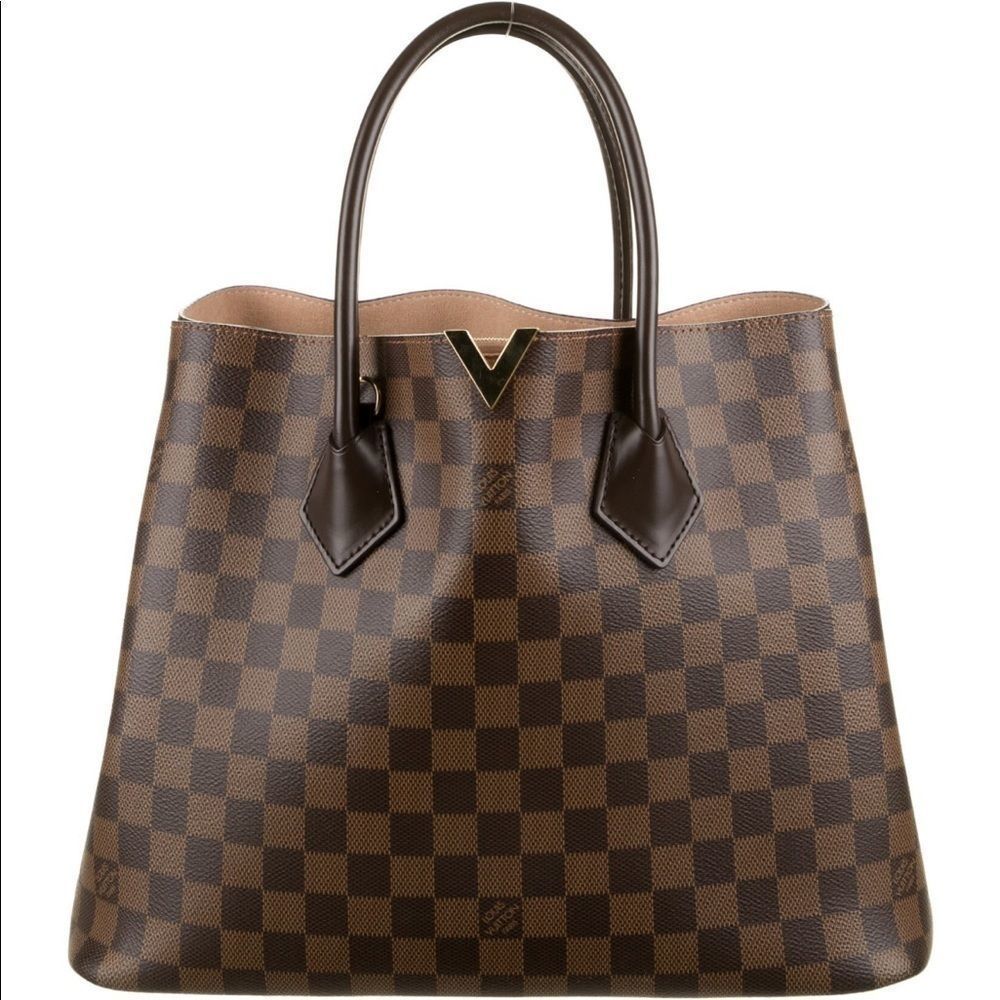 LIKE NEW Louis Vuitton Kensington Damier Ebene Shoulder Bag